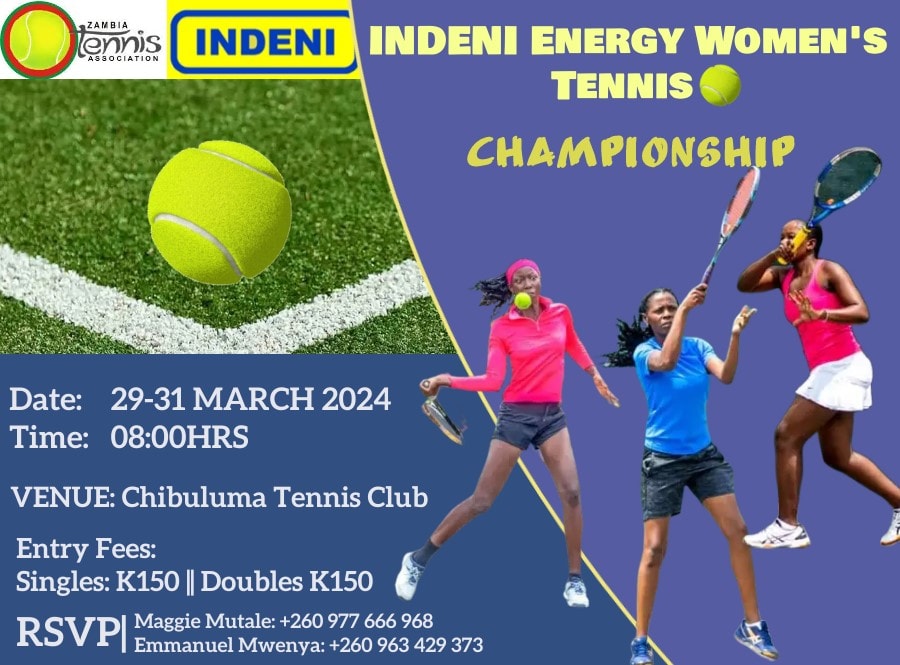 Read more about the article Indeni pours K25,000 for Women Tennis Championship